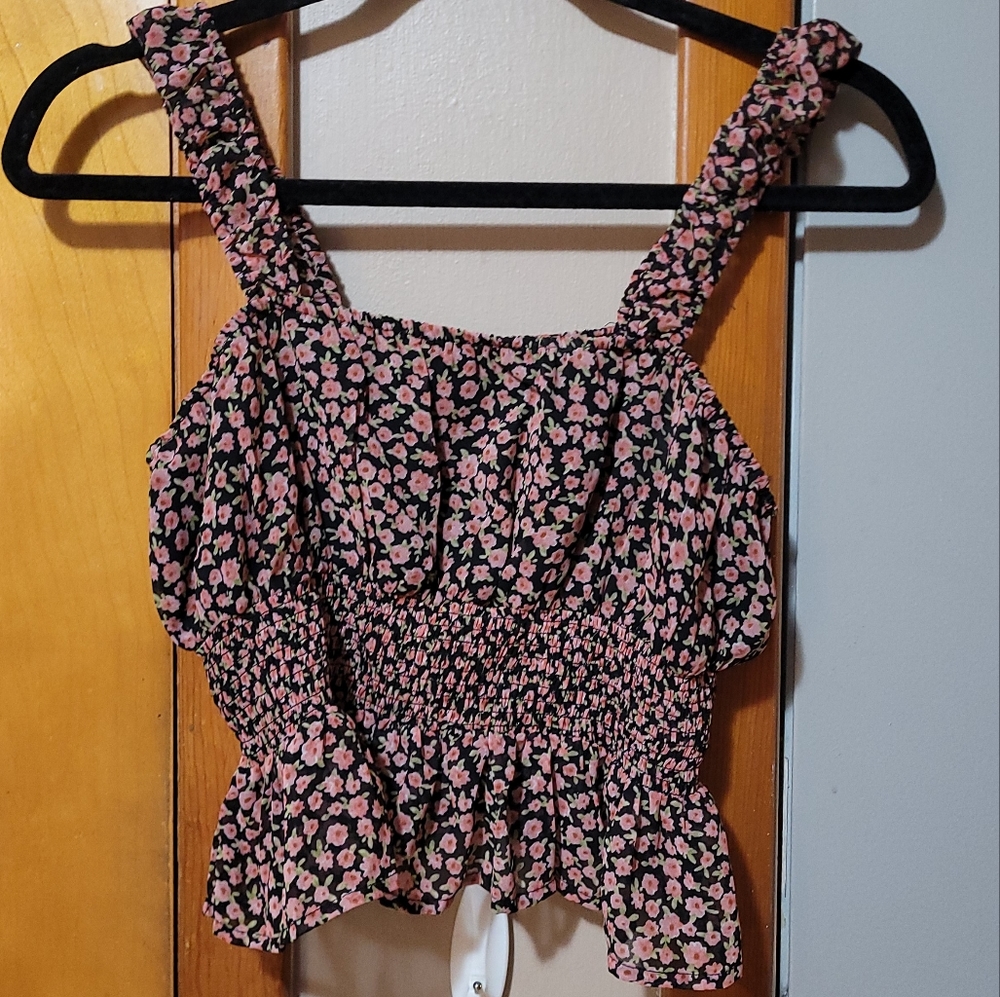 Floral Crop Top
